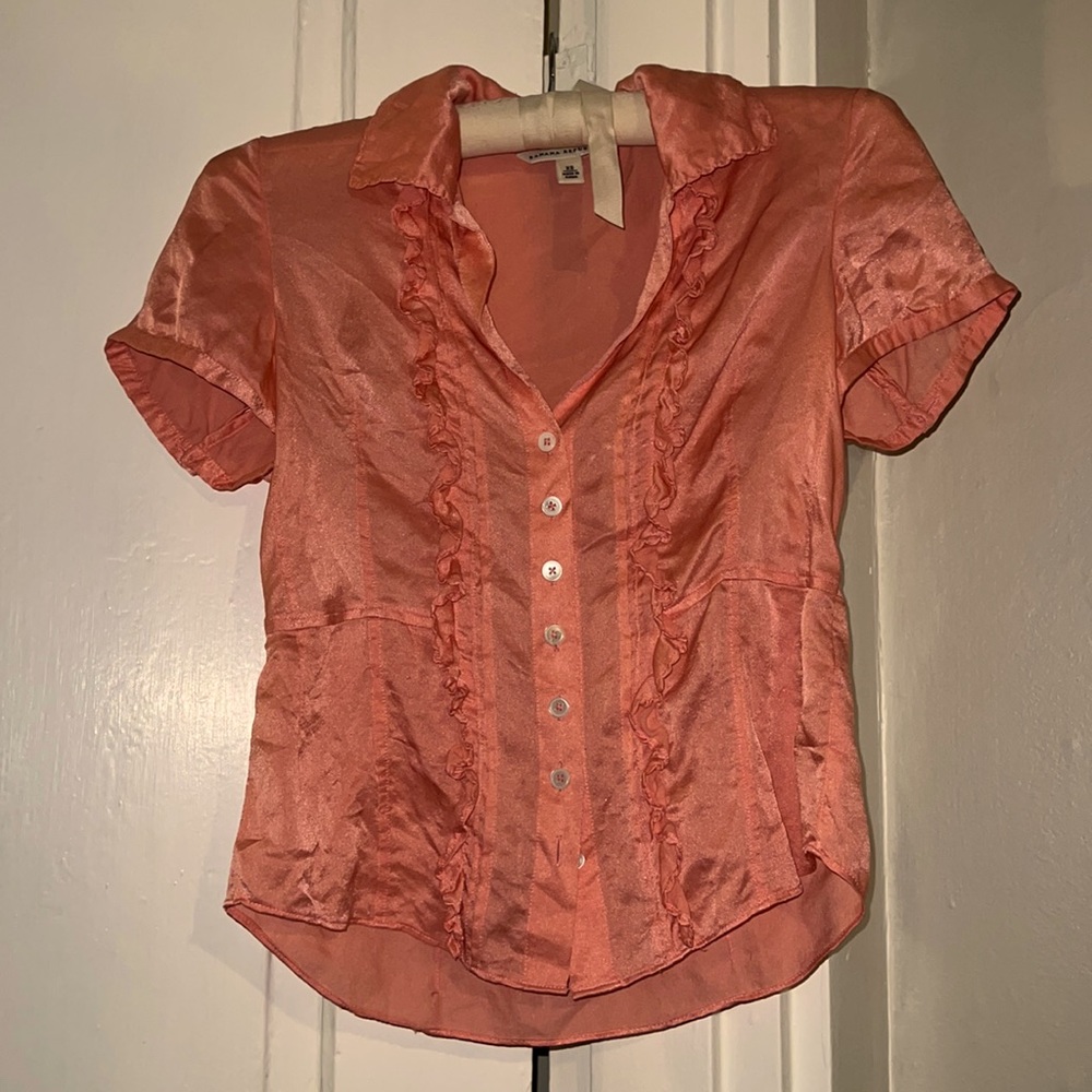 Silk charmeuse blouse! 👚